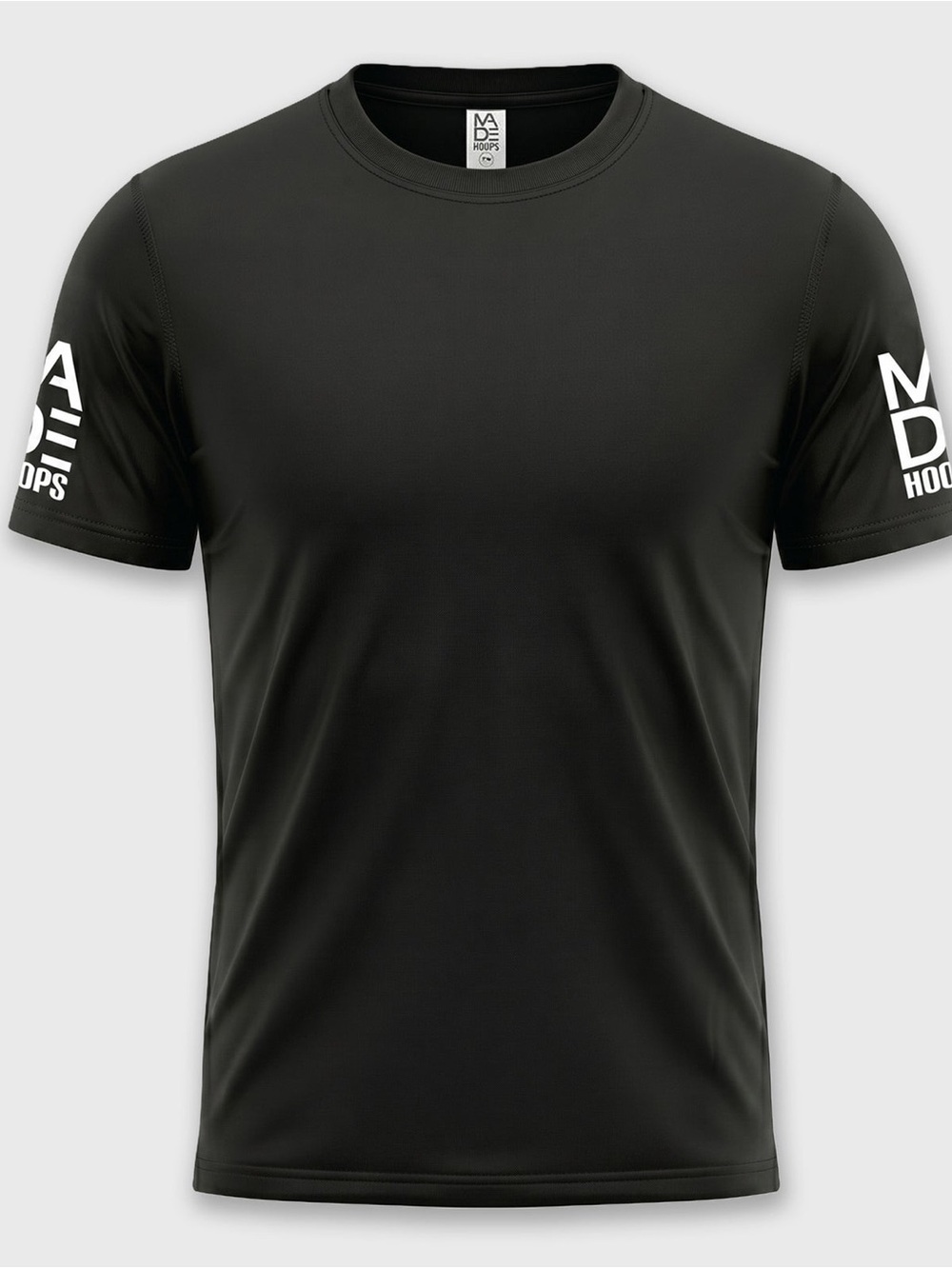 Mens S Made Hoops White Short-Sleeve Athletic Tee